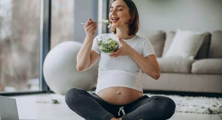 Cuidar la alimentación para la ansiedad en el embarazo