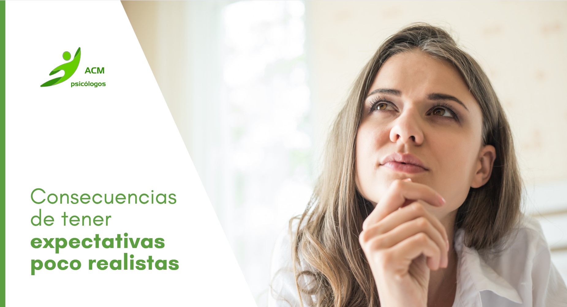 ACM Psicólogos aborda el impacto de las expectativas poco realistas.